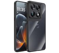 iMak Coque pour Signature Antichoc Bi-Matière avec Coins Renforcés Noir