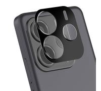 iMak Protection Bloc Caméra pour Poco M7 Pro Protection Anti Rayures Ultra Fin Noir transparent