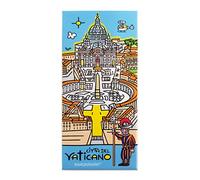 IMAN Vatican. Modèle : Citta du Vatican. Grande magnétique Piazza San Pietro