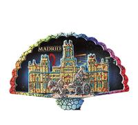 Imanes de Nevera 3D Con Tema de Madrid España, Imanes de Recuerdo Para Decoración de Cocina, Regalo de Viaje Para Amantes de España，Madrid 5