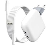 iMangoo 67W Chargeur Rapide Dual Port USB C pour Google Pixel 10a 11 Pro | 45W 30W Chargeur Secteur USB-C PD Charge Rapide avec Cable USB C 1.8m pour Google Pixel 9a 10 Pro XL 8a 8Pro 7a 7 7Pro 6Pro