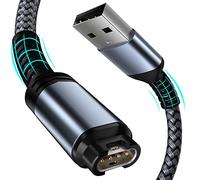 iMangoo Câble Chargeur 1.2M pour Garmin Fenix 7 7S 7X 6 6S 6X Pro 5 5S 5X | Nylon Tressé Cable pour Forerunner 935 945 45 45S 245 Vivoactive 3 4 4S Approach S60 S10 S40 S62 Venu 2 2 Plus 2S Instinct