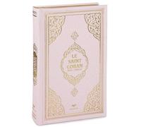 Imani Aksa Saint Coran Arabe Francais Traduit et annoté en français et Un Tapis prière Musulman Offert (Rose foncé)