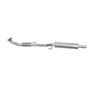 IMASAF Silencieux Central Convient pour VW Fox 5Z1 5Z3 1.4