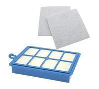 IMASHNA 1 Filtre HEPA H13 ; 2 pièces Moteur Coton/Fit for Philips Electrolux série FC9172 FC9087 FC9083 FC9258 FC9261 FC8031