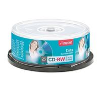 Imation - 25 x CD-RW - 700 Mo (80 Min) 1x - 4X - Spindle - Support de Stockage
