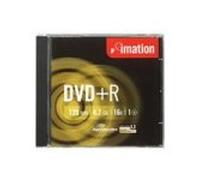 Imation DVD + R LightScribe, disque enregistrable en boîtier transparent, vitesse 16 x, 120 min, 4,7 Go