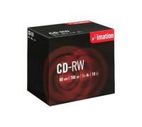 Imation Showbox MTV - 10 x CD-RW - 700 Mo (80 min) 4x