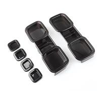 IMAWUHM Couvercle De Feu Arrière Voiture Pour Land Pour Rover Pour Defender 90 110 2020 - 2024 Indicateur Large Frein Capot Garniture Protection Feux arrière