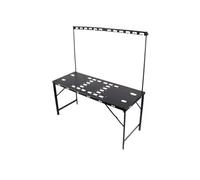 IMAWUHM Étagère Arrière Étagères De Rangement pour Coffre Arrière Organisateurs pour Land pour Rover pour Discovery 3 LR3 / pour Discovery 4 LR4 2004-2016 2015 2014 2013 Voiture Housse(Outdoor Table)