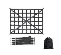 IMAWUHM Étagère Arrière Pièces Modification Toit Voiture Galerie Toit Robuste Filet Chargement Sangle en PVC Contrôle Safetyweb Camionnette SUV Et Fourgonnette Voiture Housse(MX)
