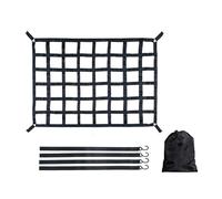 IMAWUHM Étagère Arrière Pièces Modification Toit Voiture Galerie Toit Robuste Filet Chargement Sangle en PVC Contrôle Safetyweb Camionnette SUV Et Fourgonnette Voiture Housse(S)