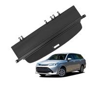 IMAWUHM Étagère Arrière pour Toyota pour Fielder 2015-2018 2019 2020 Intérieurs Couvercle Coffre Rétractable Porte-Colis Bouclier Anti-Regards Confidentialité Voiture Housse(Fibre de Carbone)