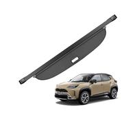 IMAWUHM Étagère Arrière pour Toyota pour Yaris pour Cross 2023+ Intérieurs Couvercle Coffre Rétractable Porte-Colis Bouclier Anti-Regards Confidentialité Voiture Housse(Leather)