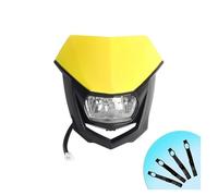 Moto Phare Projecteur Moto Plaque De Phare De Motocross Universelle pour Suzuki pour DRZ pour RMX pour DR Phares Moto Hors Route Accessoires Moto(C)