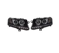 IMAWUHM Phares Avant Projecteur Principal Phares De Voiture Eagle Eye Pour A6 S6 Phare 2005-2007 2008 2009 2010 LED Pour A6L Pour C6 Assemblage Feux Jour Sans AFS(Normal Halogen)