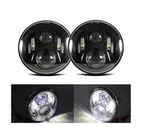 IMAWUHM Phares Avant Projecteur Principal pour Jeep pour Wrangler TJ JK LJ CJ pour H1 & H2 pour Lada 4X4 7 Pouces Phare LED DRL 7 Pouces(50W Headlight)