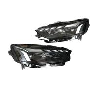 IMAWUHM Phares Voiture Phares Voiture Pour Les Modèles Pour A5 2017 2018 2019 2020 Modernisés Avec Des À 23 Sourcils(Matrix,Right rudder)