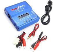 IMAX B6 AC RC Charger 80W B6AC 6A avec déchargement de Chargeur d'équilibre d'écran LCD Compatible avec Les Batteries Li-ION Life Lipo PB(B6AC S Tamiya)