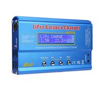 IMAX B6 Chargeur de Batterie Numérique 80W, Balance Chargeur Lipo pour NiMH LiPo, avec Écran LCD