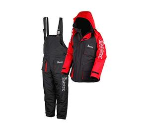 Imax Combinaison Thermique pour pêche en mer, en 2 pièces, Noir - Noir, S