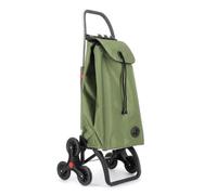 Chariot de Course Rolser I-Max MF 6 Roues Monte Escaliers Pliante - Kaki