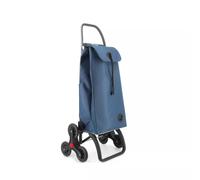 IMAX MF Poussette de marché Chariot de courses 6 roues ROLSER bleu Denim