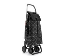 IMAX STAR - Chariot de course Rolser pliable 4 roues - Noir graphique