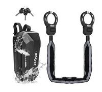 IMAYCC Antivol Menotte Trotinette Electrique, Imperméable à l'eau Cadenas Sac, Antivol Homologué, idéal pour les vélos, Moto, Portail, Clôture, Poussettes, Etc.
