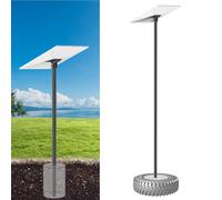 IMAYCC Kit de Support Starlink Gen 3 Longue, 7.9FT Réglable Starlink Ground Pole Mount Gen 3 avec Adaptateur de Tube StarlinkGen 3 Internet Standard pour Cour Jardin Extérieure