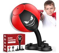 IMAYCC Speed Bag Boxing Nouvelle version améliorée (noir et rouge)
