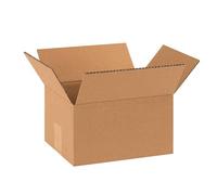 Imballaggi Point - Boîtes en carton Havane - deux vagues - 45 x 45 x 35 cm - Boîtes d'emballage d'expédition et de déménagement - Protectrices, robustes et durables. - Lot de 10