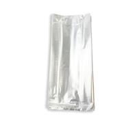 Imballaggi Point - Sacs Block Notes en polyéthylène PE transparent 30 my avec soufflet - 10 x 20 x 40 cm - Déchirure facile, Pack hygiénique et rapide - Lot de 2000