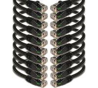 iMBAPrice 3 'Cat5e réseau Ethernet Patch Cable, Lot de 10, Noir (IMBA-cat5-03bk-10pk)