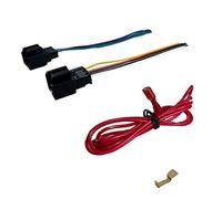 IMC Audio Faisceau de câbles pour autoradio stéréo de voiture - Connecteur adaptateur compatible avec Chevrolet GMC Saturn 2006-2013 avec Pioneer