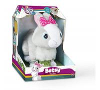 Imc Toys Betsy Club Petz Lapin Peureux Couleur Grise