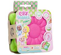 CRY BABIES Little Changers Windy | Capsule de Collection en Forme de Fleur Comprenant Une Mini-poupée, Une Pipette et Un Dépliant +3 Ans