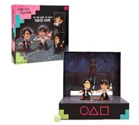 IMC Toys Jeu de Défi Final de Squid Game, de la série Netflix, des défis à Jouer et à Exposer, Comprend des Mini-Ensembles et des Figurines, des Jeux pour Adultes âgés +17 Ans