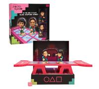 IMC Toys Jeu Glass Tile de Squid Game, de la série Netflix Squid Game, pour Jouer et Exposer, Comprend Un Mini Set et des Figurines, Jeu Cadeau pour Enfants et Adultes de +17 Ans