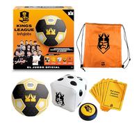 IMC Toys Kings League Jeu Officiel de Football recrée Un Vrai Match avec Ballon, Cartes et Bouton Poussoir pour Enfants à partir de 6 Ans