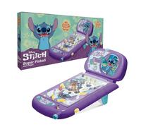 IMC Toys LILO & Stitch Pinball, Jeu de Pinball avec Stitch Style, Frappez la Balle avec Les Palmes et Marquez Le Maximum de Points Possible, Version Portable, Jouet Cadeau pour Enfants de 4 à 6 Ans