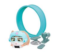 IMC Toys LOOPERS Hammies Brave, Hamster Véhicule Interactif à Collectionner avec Circuit Courir à l'intérieur et à l'extérieur de Votre Roue - Jouet et Jeu pour garçons et Filles +3 Ans