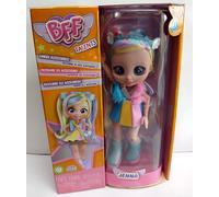 IMC Toys – Poupée BFF by Cry Babies Stella – cheveux longs, vêtements en tissu, 9 accessoires