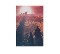 IMCAY Anime Sekiro-shadows-die - Art mural - Impression d'image moderne - Décoration de chambre familiale - 60 x 90 cm