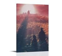 IMCAY Anime Sekiro-shadows-die Poster Peinture décorative sur toile Art mural pour salon, chambre à coucher, 60 x 90 cm