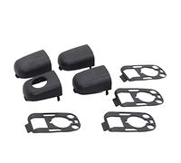 IMCCZONY Kit de Garniture de Capuchon D'ExtréMité de PoignéE de Porte de Voiture avec Bouchon 9101AA pour 307 C2 C3
