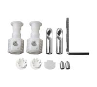 IMCCZONY Kits de Fixation pour Toilettes Suspendues Vis de Fixation Boulons de Fixation Mural Universel Boulons de Fixation pour Siège de Toilette de Vis