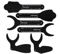 IMCCZONY Photographie Intra-Orale de Contraste Dentaire, Kit de Contraste de Photo Dentaire 6 Pièces Kit de Photographie Intra-Orale