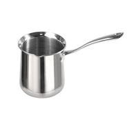 IMEEA Cafetière turque - Carafe à lait, cafetière arabe, pot à café grec en acier inoxydable 18/10 (600 ml)