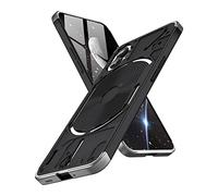 IMEIKONST Coque Compatible avec Nothing Phone 1, 3 en 1 Dur PC Premium Matte Mince Housse 360° Protection Anti-Choc Slim Thin Etui Coque pour Nothing Phone (1). 3 in 1 Silver AR